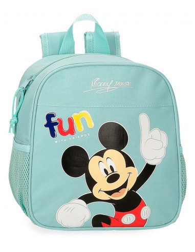 4322041 BACKPACK 25 CM. MICKEY FUN WITH FRIENDS